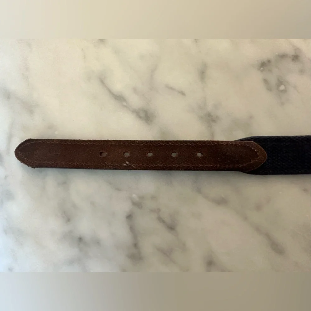 Vineyard Vines Boys’ Classic Canvas & Leather Club Belt - Size 28